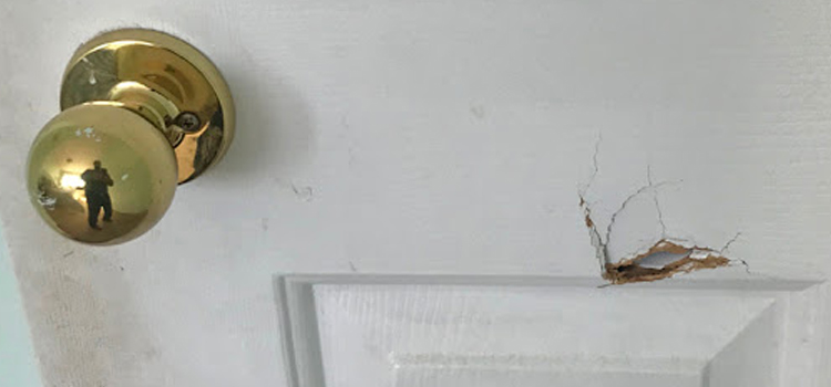 interior door hole repair Lompoc