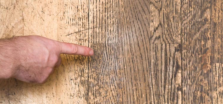 Wood Door Scratch Repair in Lompoc